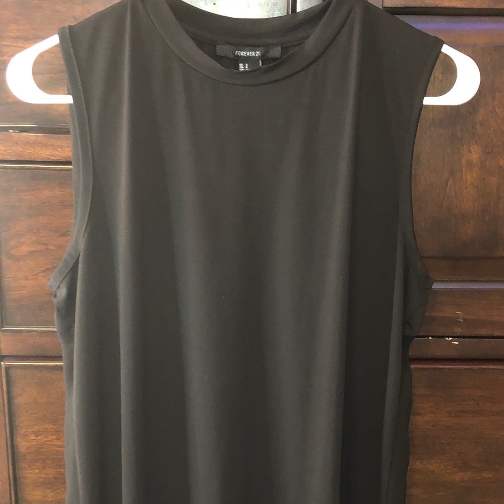 black mesh dress